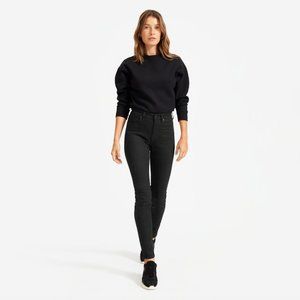 Everlane High-Rise Skinny Jean in black